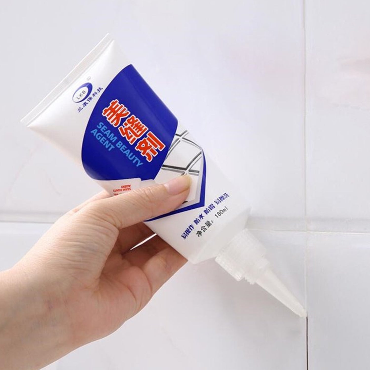 Waterproof Tile Gap / Crack / Grout Filler Water-Resistant Silicone Sealant for DIY Home Sink Gaps / Tiles Gaps / Grouts Repair Filler Tube For Home, Office, Bathroom, Toilets(180 Ml) Waterproof Tile Gap / Crack / Grout Filler Water-Resistant Silicone Sealant for DIY Home Sink Gaps / Tiles Gaps / Grouts Repair Filler Tube For Home, Office, Bathroom, Toilets(180 Ml)